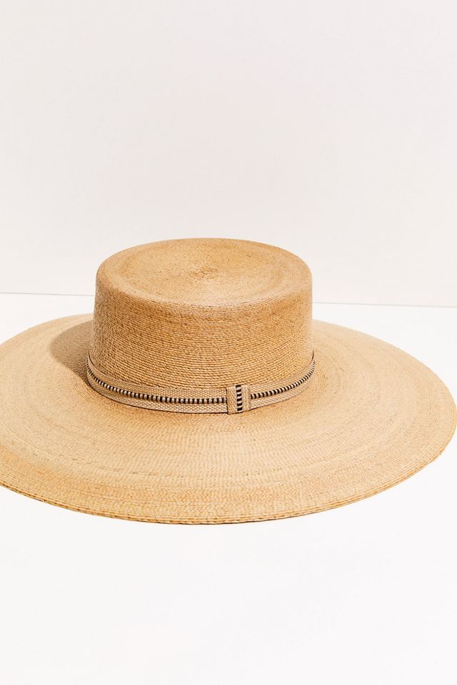 Rosalia Wide Brim Straw Boater Hat | Free People