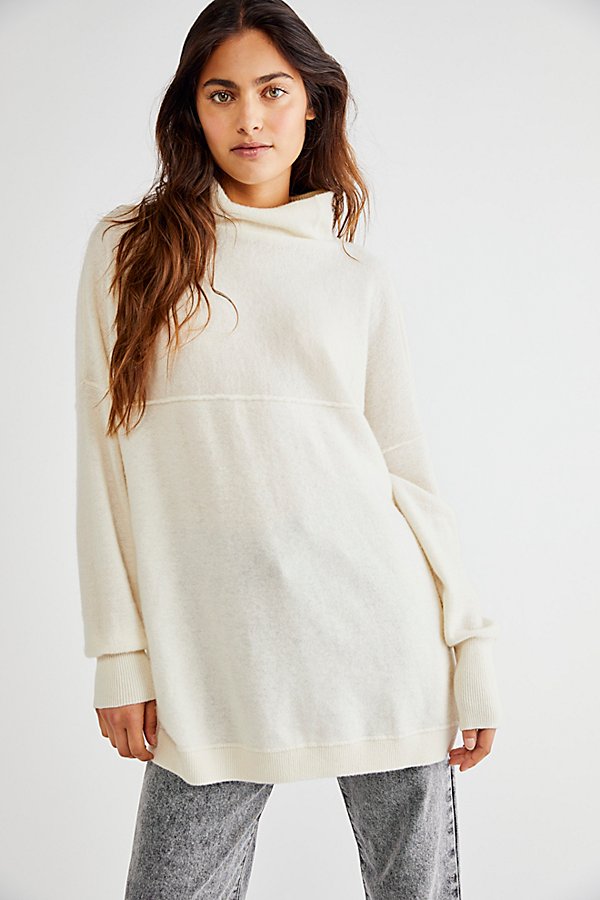 Free People Ottoman Cashmere Tunic In Winter White