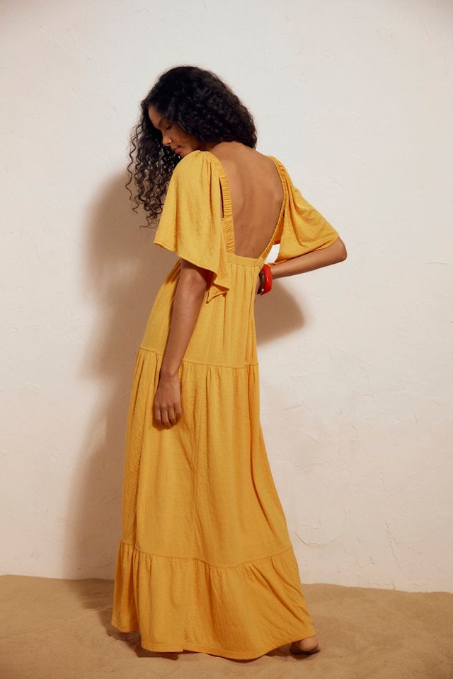fit and flare long sleeve maxi dress High neck long sleeve fit and flare maxi dress