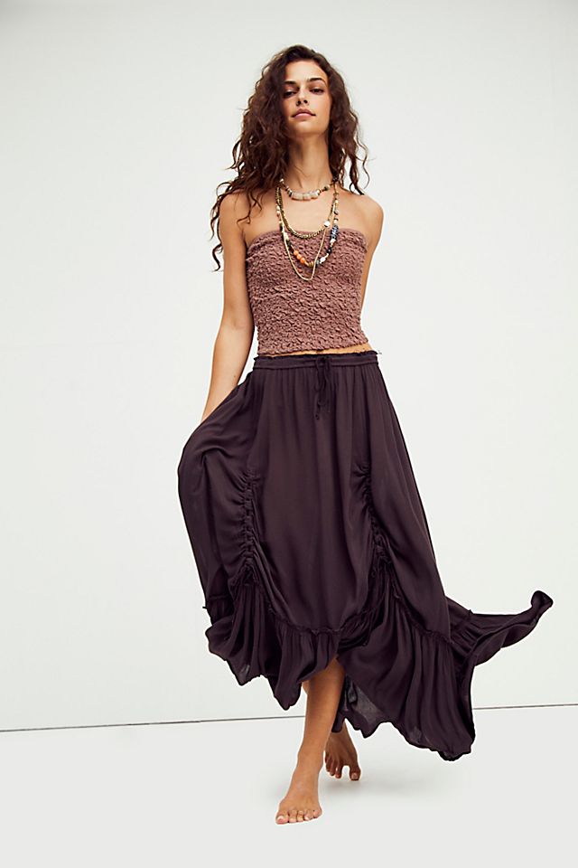 Foreword Concise teacher El Sol Convertible Maxi Skirt | Free People