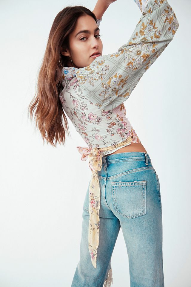 Lucky Penny Wrap Top #3