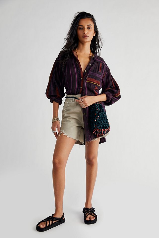 Free People Caroline Stripe Top – The Flamingo Ranch