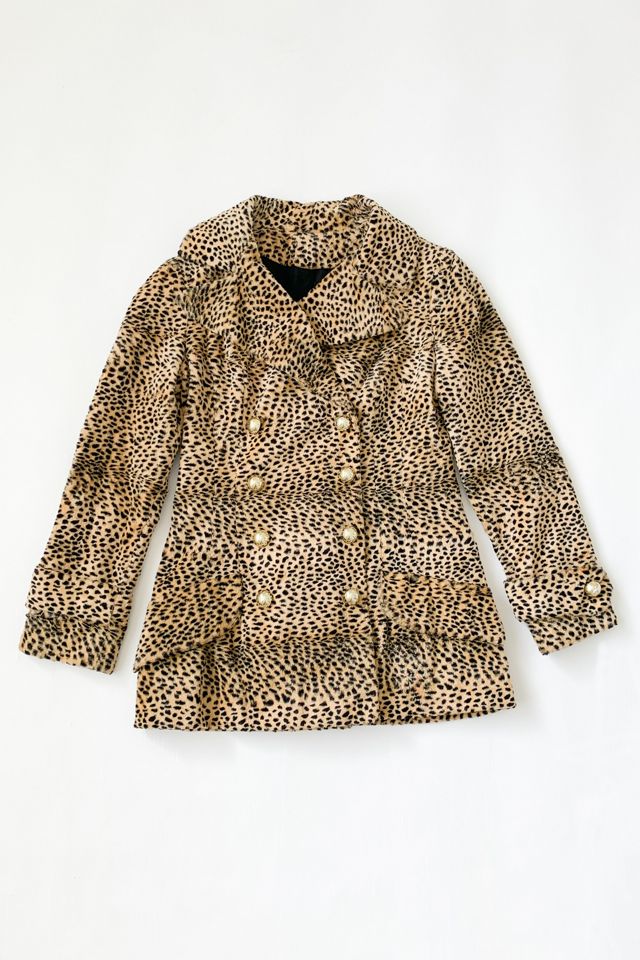 Free people hotsell leopard jacket