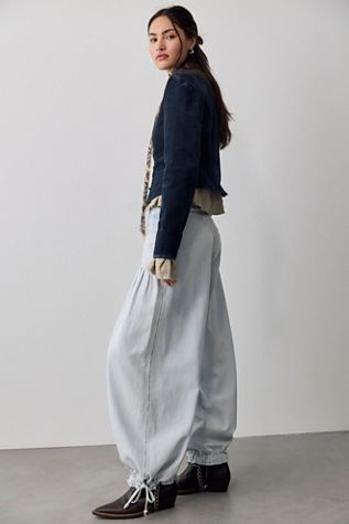We The Free Lotus Balloon Jeans