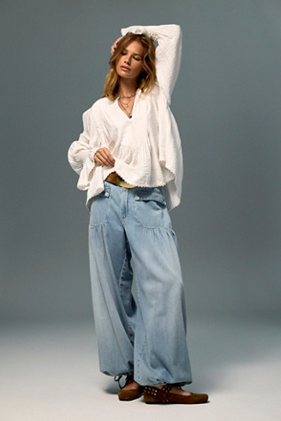 We The Free Lotus Balloon Jeans