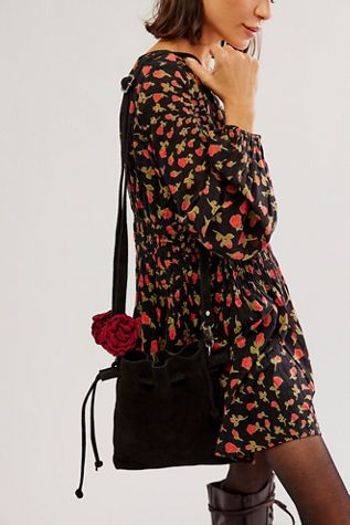Suede Caravan Tote
