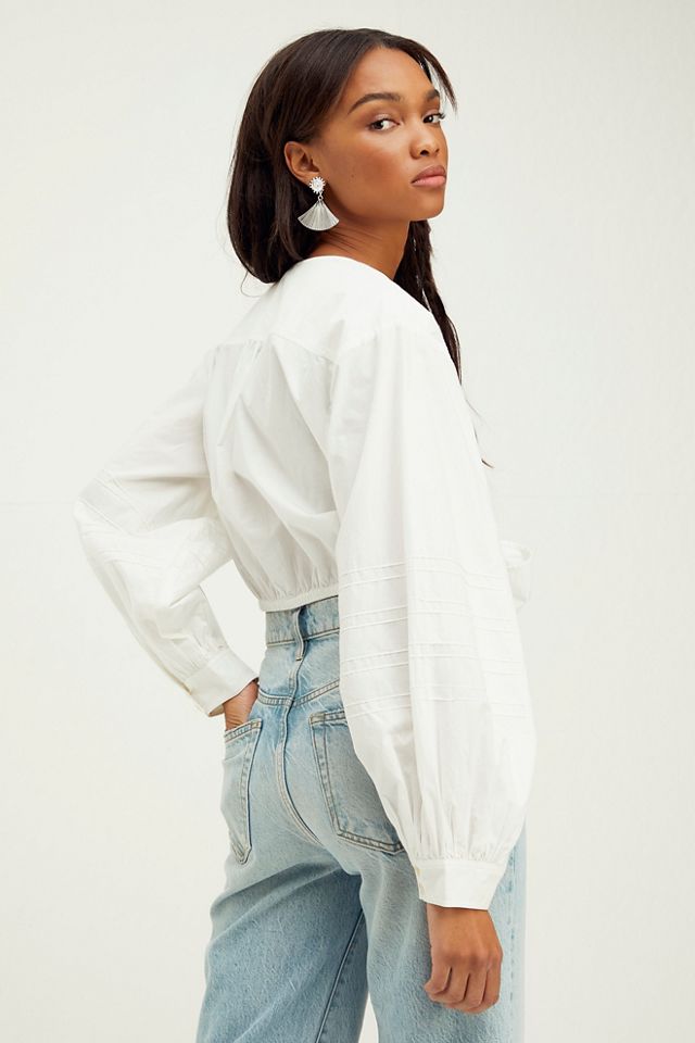 Gigi Tie Front Top #1