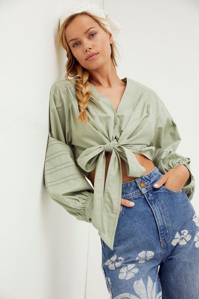 Gigi Tie Front Top | Free People