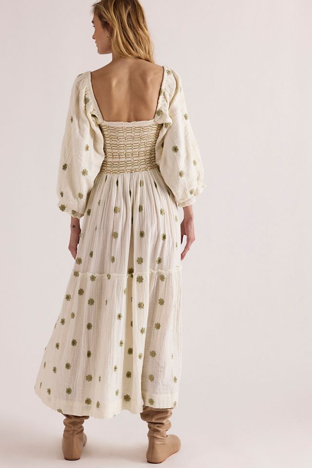 Dahlia Embroidered Maxi Dress #3