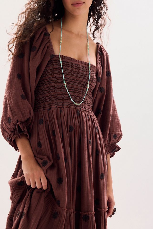 donna morgan blue dress DON'T CRY DAHLIA DRESS
