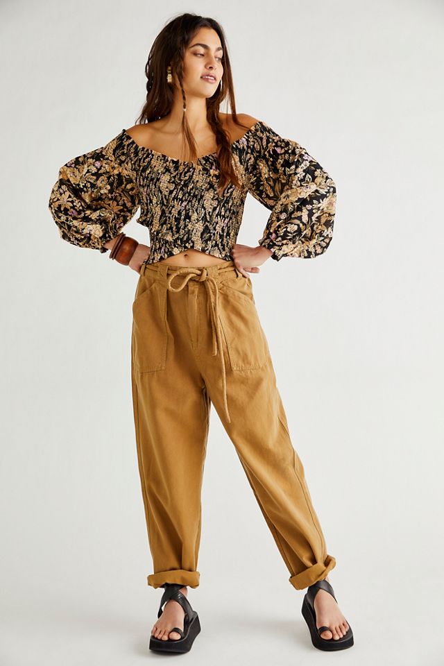 East To West Smocked Top #3