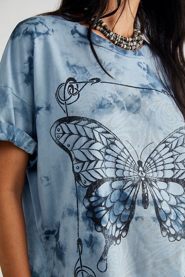 Washed Butterfly Tee #3