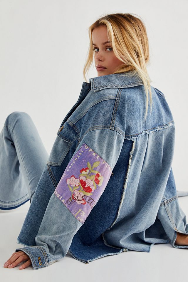 Love Is Alive Denim Jacket #2