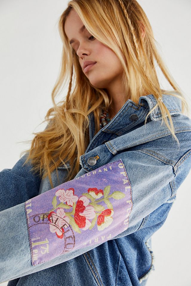 Love Is Alive Denim Jacket #4