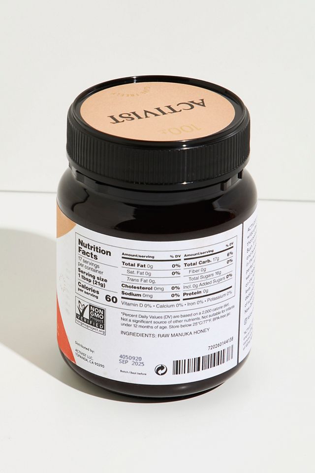 ACTIVIST Raw Manuka Honey 100 MGO #1