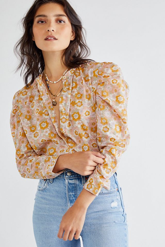 Lady Lee Puff Sleeve Top #2