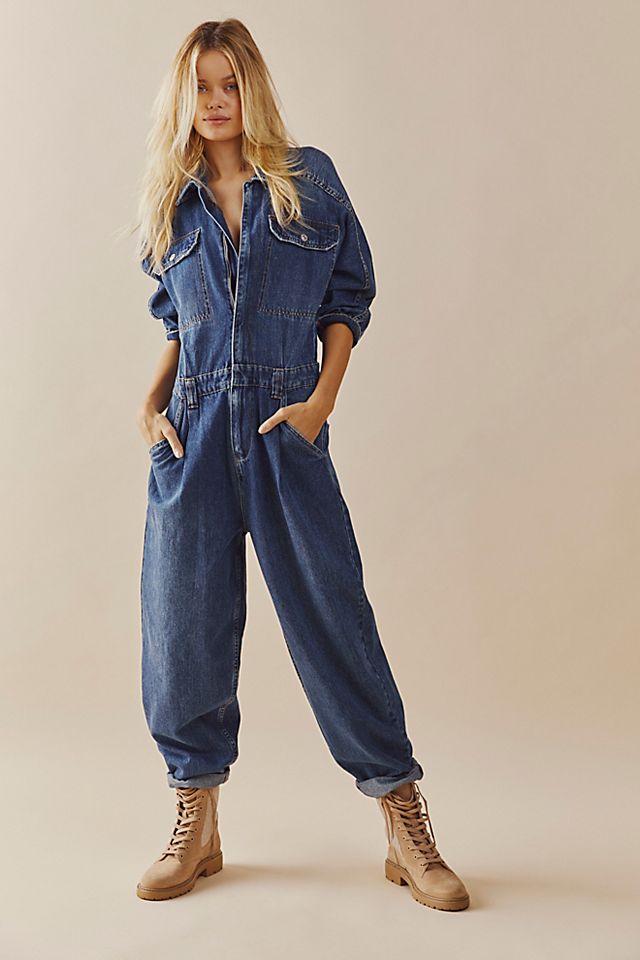Sammie Denim Coverall của Free People