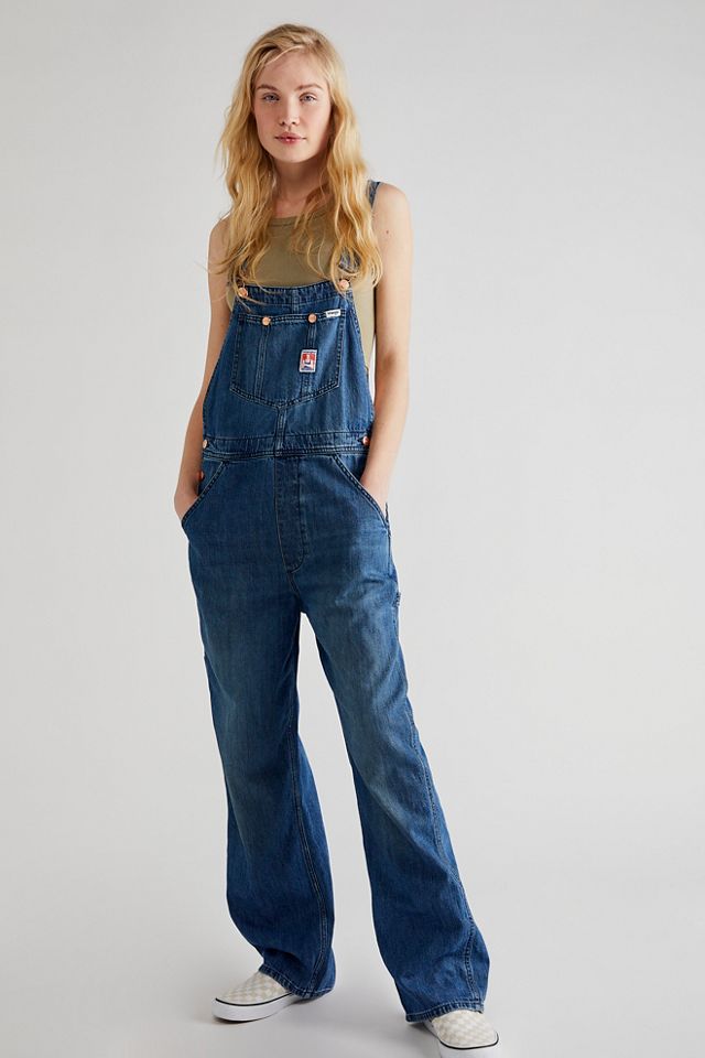 Wrangler Straight Leg Bib Overalls | Free People