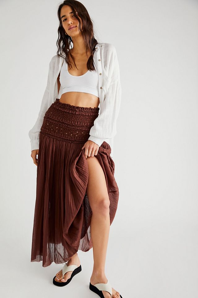 FP One Ravenna Convertible Maxi Skirt | Free People