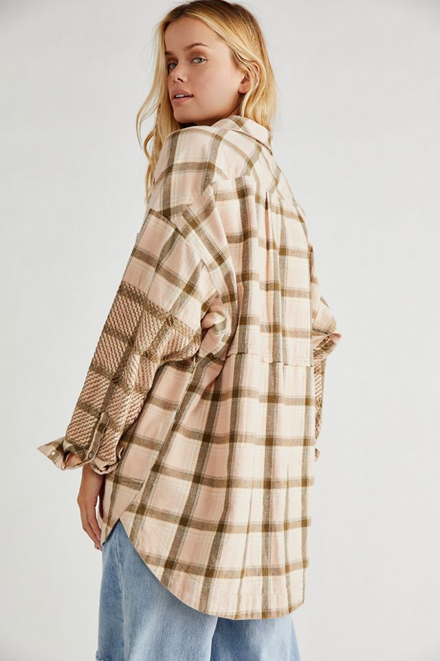 Campfire Plaid Shacket #1