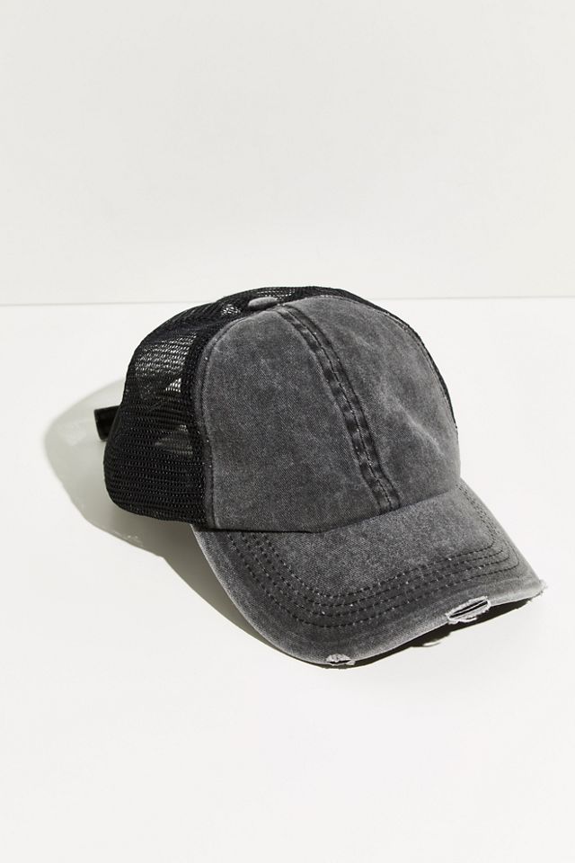 Casquette de camionneur délavée Saltwater #1