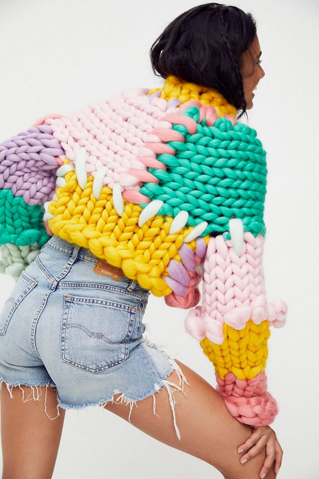 Pull Colossal en maille Hope Macaulay #1