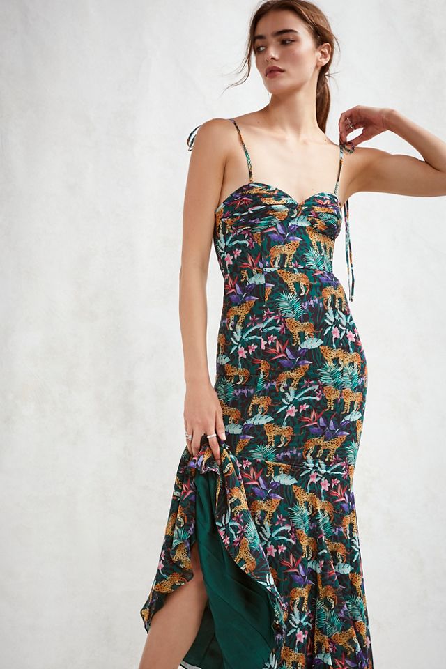 Fame and partners shop floral maxi dress