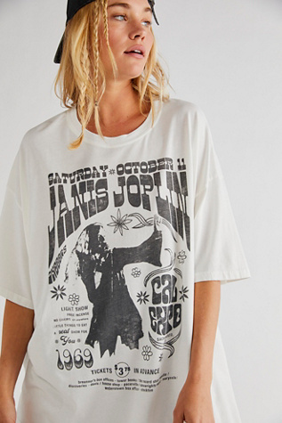 Janis Joplin Poster Tee | Free People