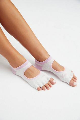 Toesox Bellarina Demi-orteils antidérapants pour ballet, yoga, pilates
