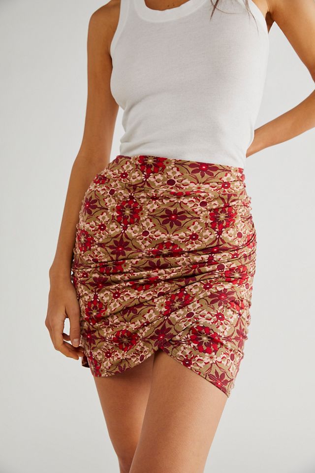 She's Something Else Printed Mini Skirt #2