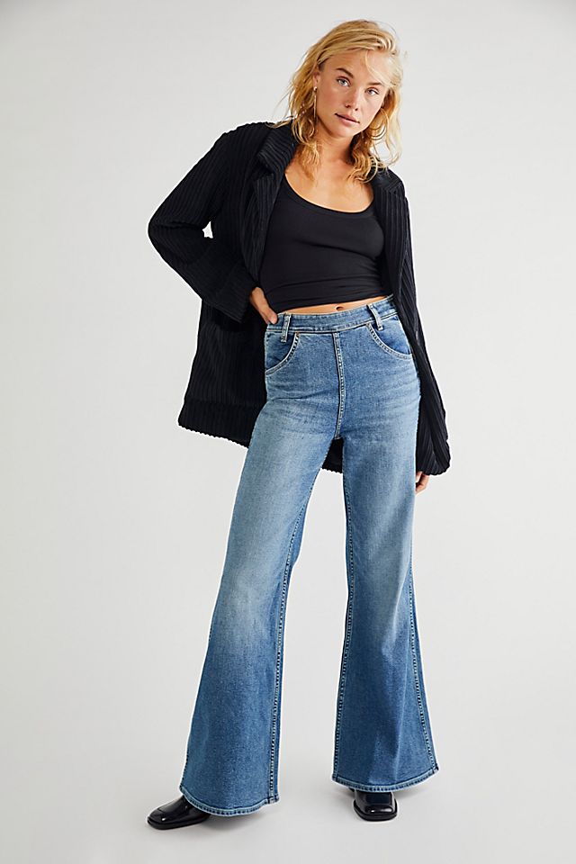Lee All Purpose Super Flare Jeans | Free People