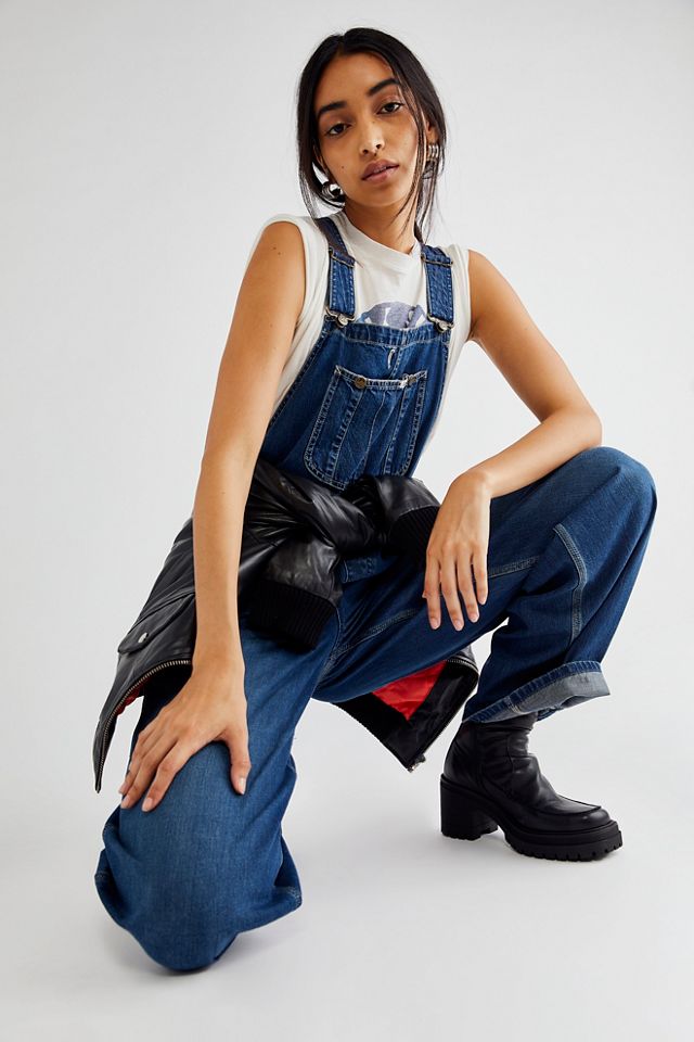 Lee Relaxed Denim Overalls