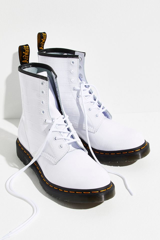 Dr martens cheap embossed boots