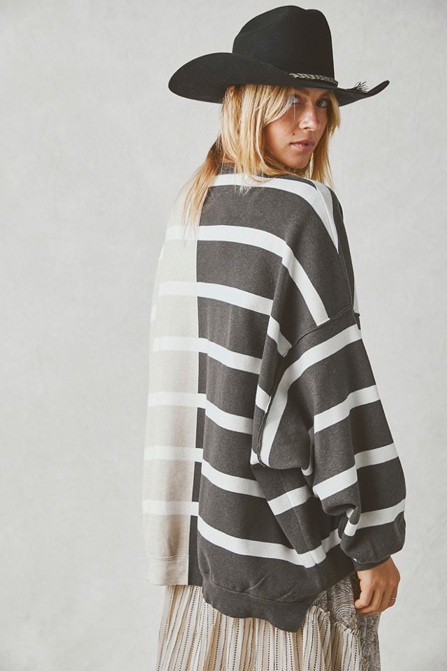 Uptown Stripe Pullover