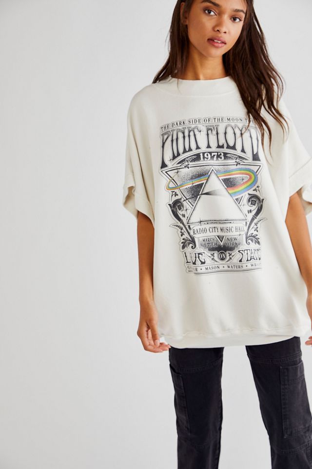 NEW Free People x Retro Brand Pink Floyd Graphic selling Pullover