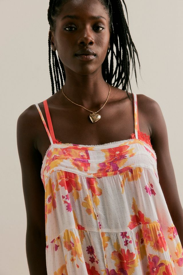 Printed Crush & Blush Romper #2