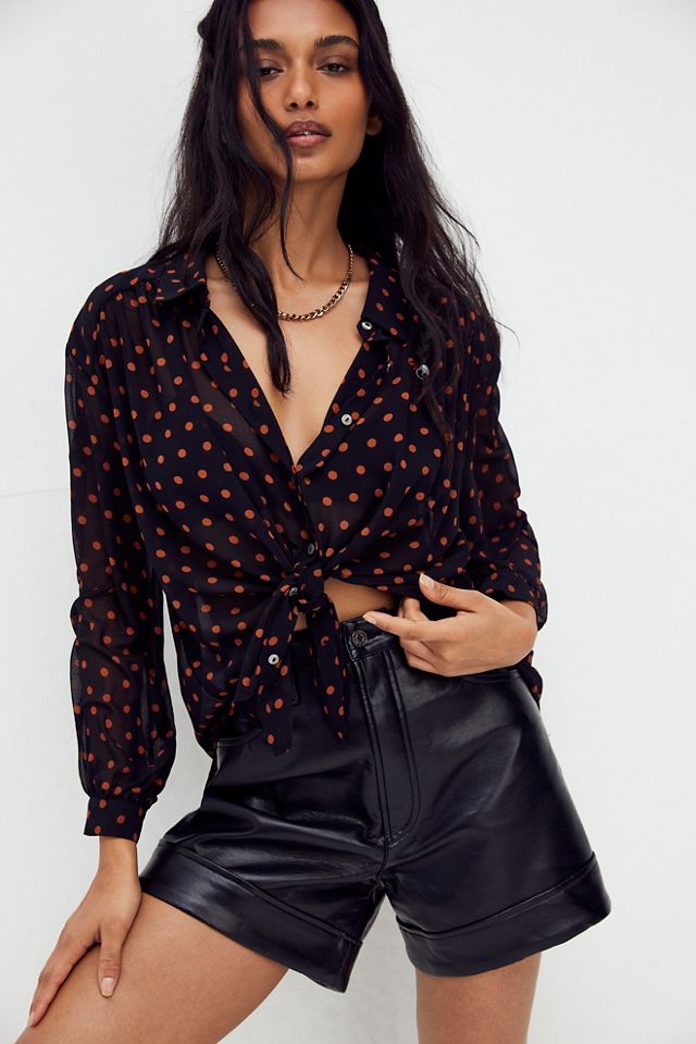 Ciara Printed Buttondown | Free People