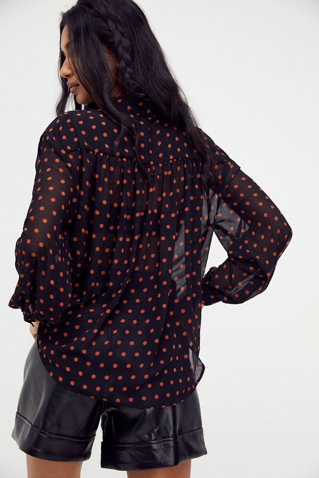 Ciara Printed Buttondown #1