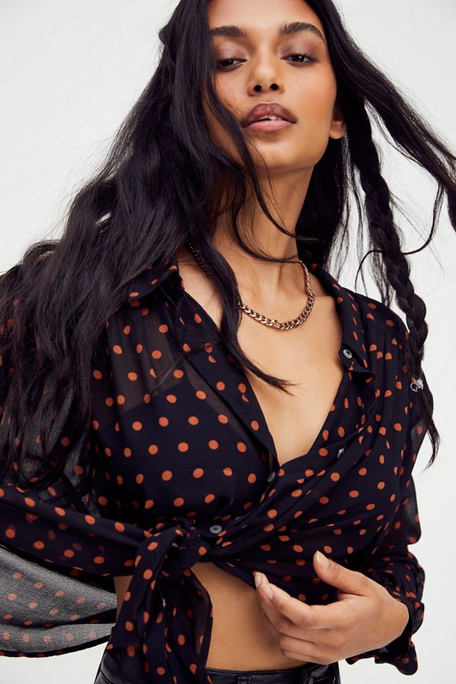 Ciara Printed Buttondown #2