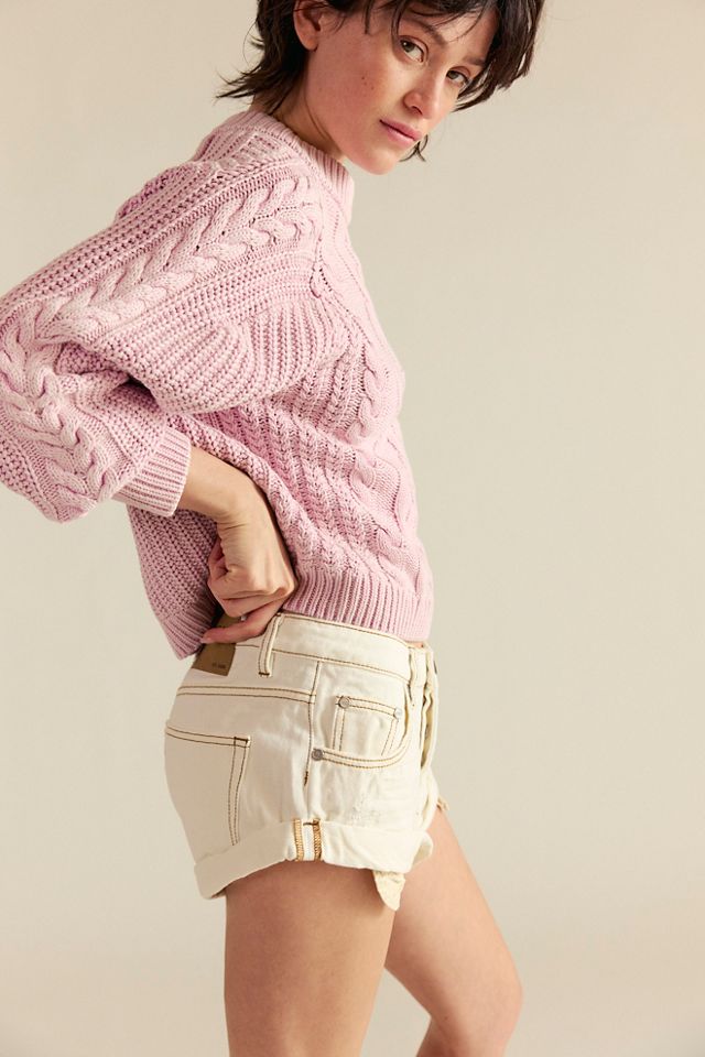 OneTeaspoon Bandits Low-Waist Denim Shorts #3