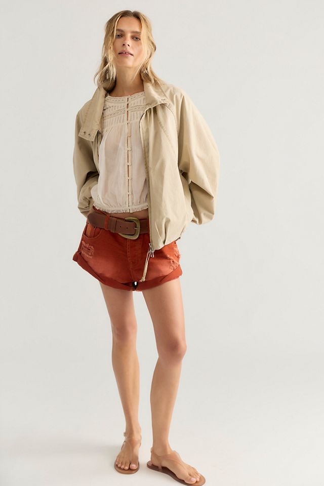 OneTeaspoon Bandits Low-Waist Denim Shorts #3