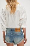 OneTeapsoon Bandits Low-Waist Denim Shorts