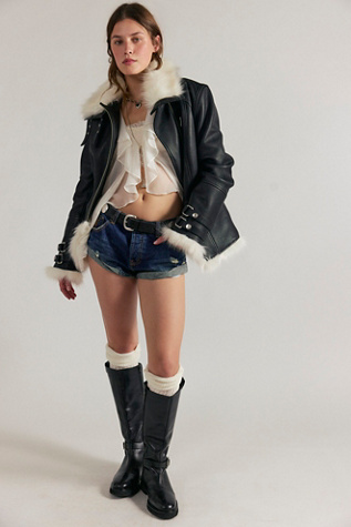 Женские шорты OneTeaspoon Bandits Low-Waist Denim, цвет: Синий, вариант 1 — фото 3