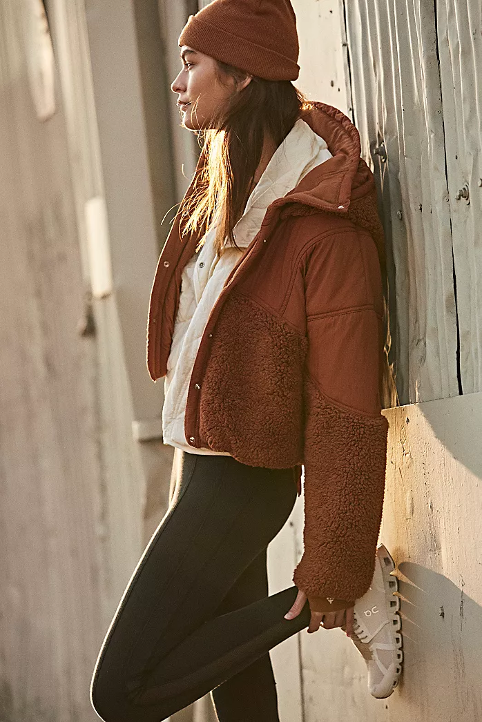 Adventure Awaits Fleece by Free People, available on freepeople.com for $168 Kaia Gerber Outerwear SIMILAR PRODUCT