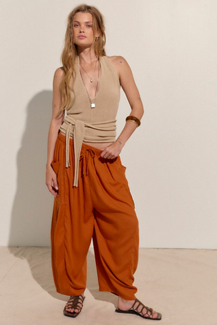 Quinn Trousers by free-est at Free People in Desert Sunrise, Size: Large