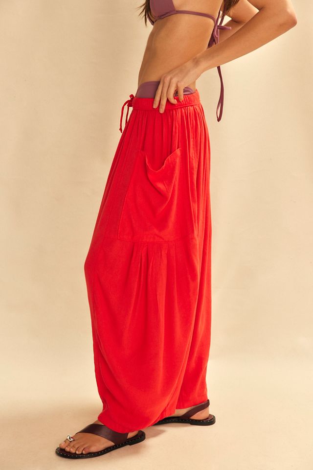 Free People フリーピープル　プリントパンツ　スウェットパンツ　送料込 Free People フリーピープル プリントパンツ スウェットパンツ
