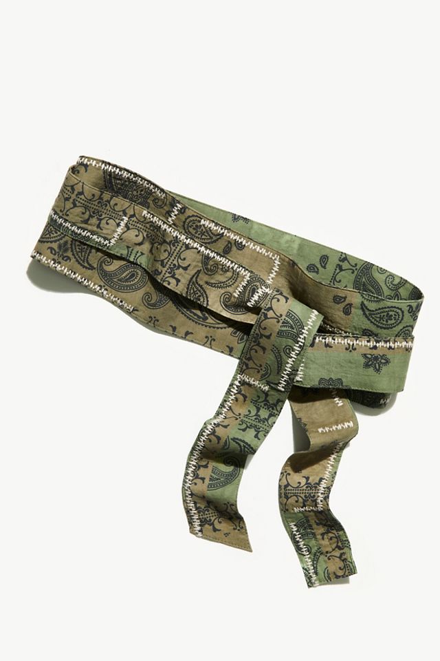 Ceinture Enveloppante Cousue Bandana #1