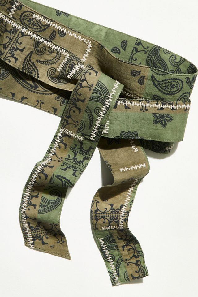 Ceinture Enveloppante Cousue Bandana #2