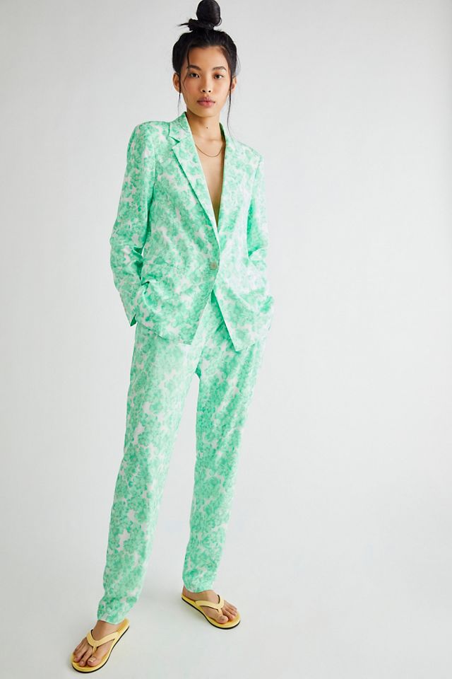 a socialist/ソーシャリスト/1B SUIT/MINT GREEN RML Double Strap Mint Green 2PSuit | Richmenlooks