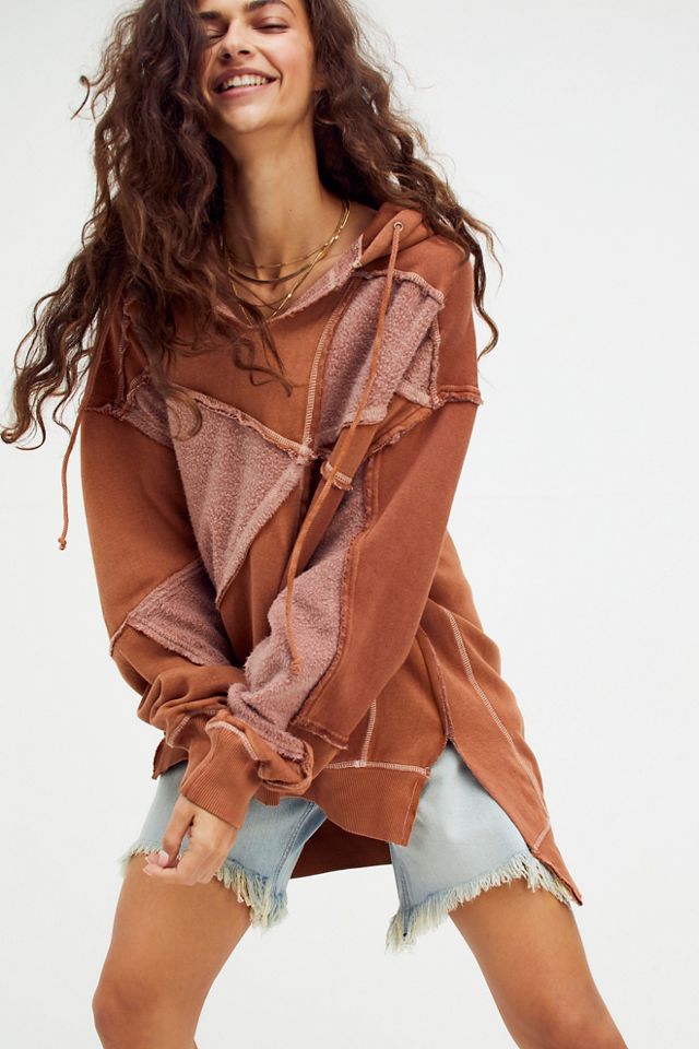 Free people store oversized hoodie